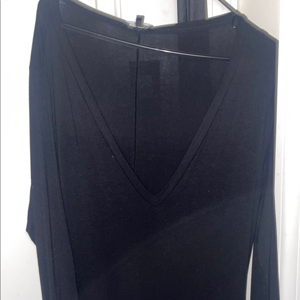 Elegant Black V-Neck Jumpsuit